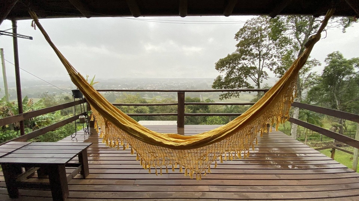Praia Grande Cabin | Orquidea Eco.lodging Chalet Sunrise view