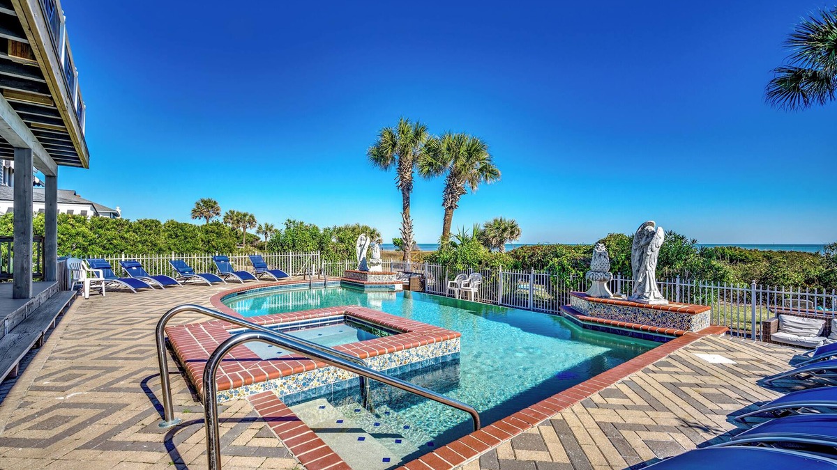 Golden Mile House | "Osprey Nest" Oceanfront w/Pool & Hot Tub - by Luxury Beach Rentals