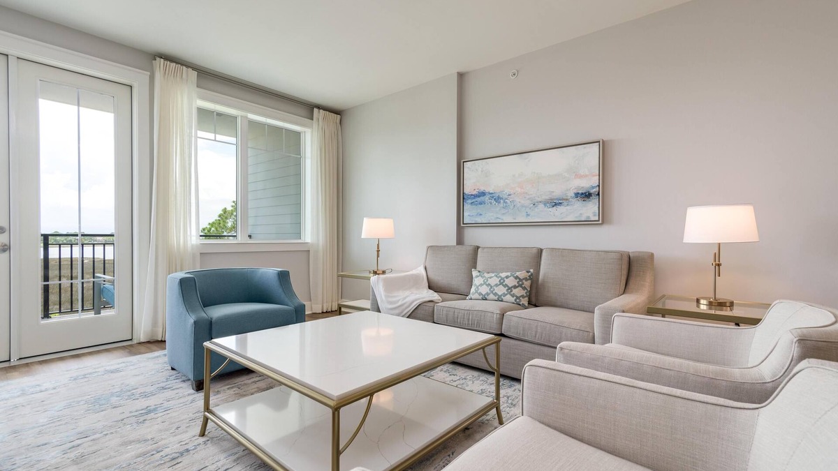 Four Mile Village Condo | Osprey Pointe Serenity by the Bay: Pool Views at Sandestin Golf and Beach Resort!