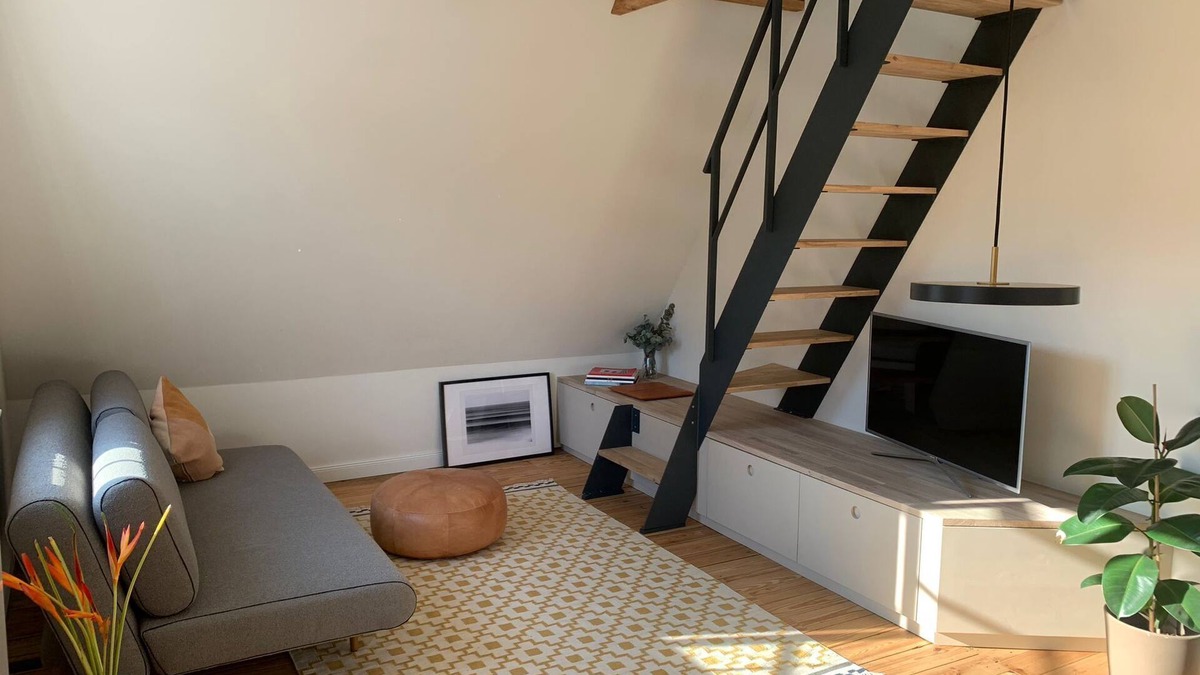 Nordstadt Apartment | Ostseeloft Ferienwohnung 500 m Entfernt von der Flensburger Förde und Stadtnah