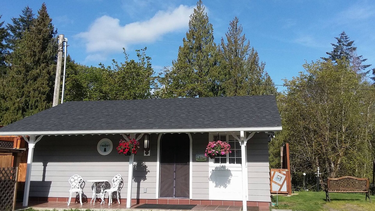 Port Angeles Cottage | Our Creekside Cottage is located only a mile from the Olympic Discovery Trail.