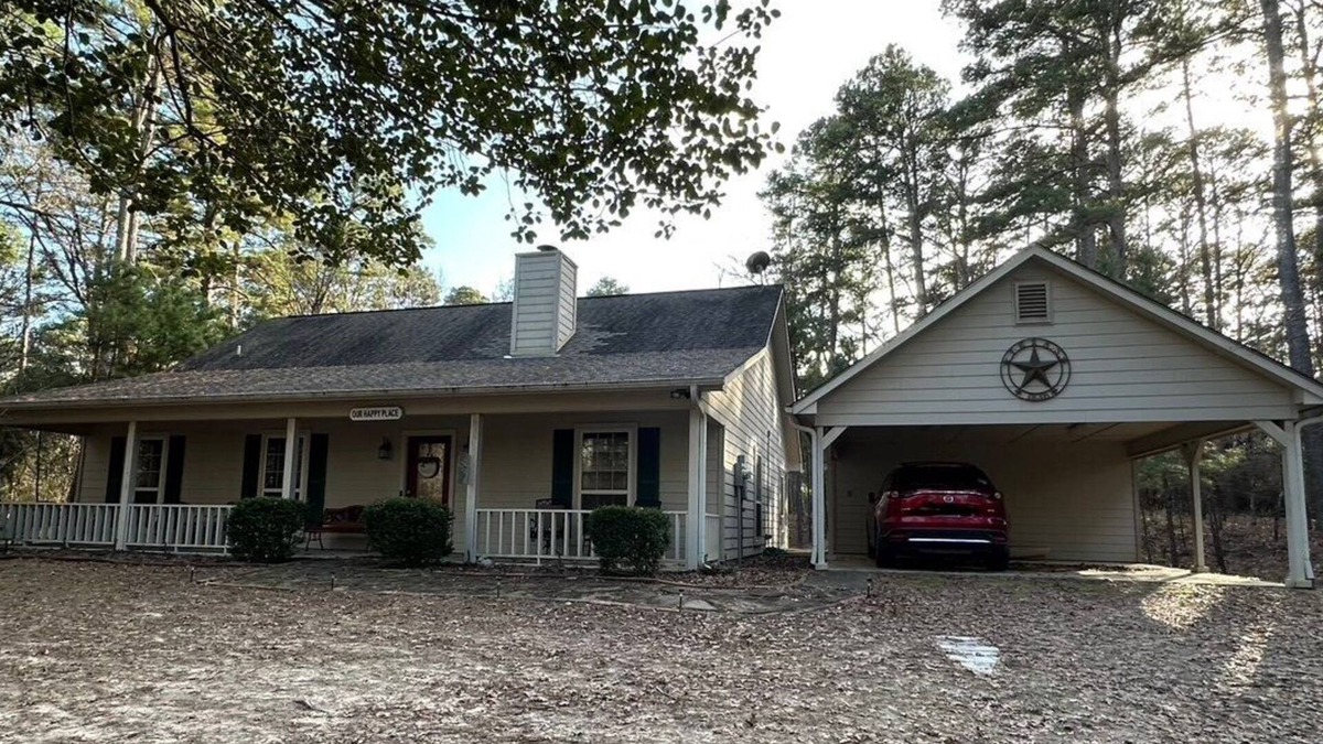 Holly Lake Ranch House | Our Happy Place is located in the gated community of Holly Lake Ranch.