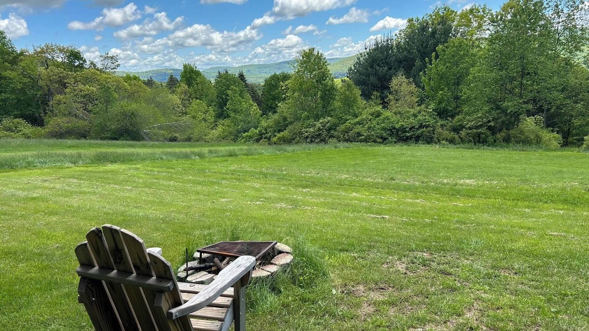 Unadilla Cabin | Our Rustic Serenity Camp over looks the Susquehanna River valley.