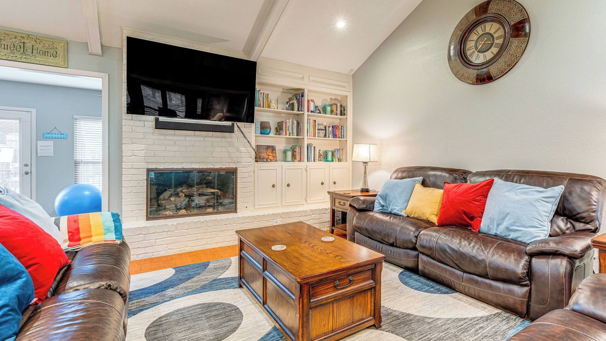 McNeil House | Outdoor Entertainment Space: Austin Family Home