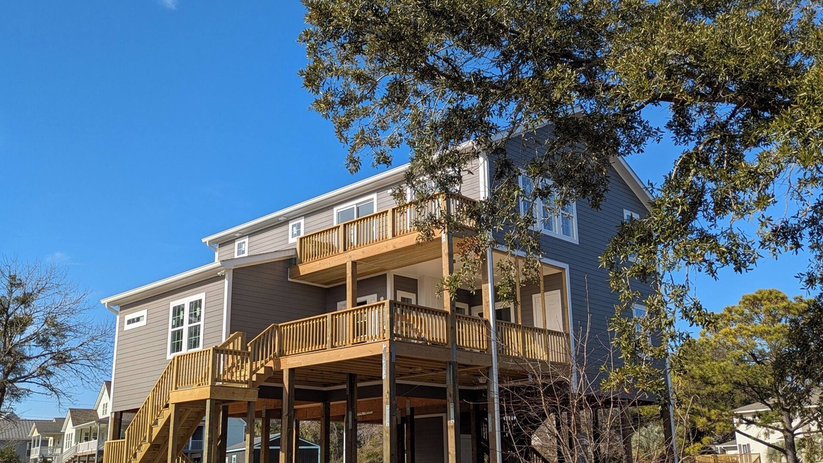 Cedar Point House | Outdoor living at its best with new construction, pet friendly and water views