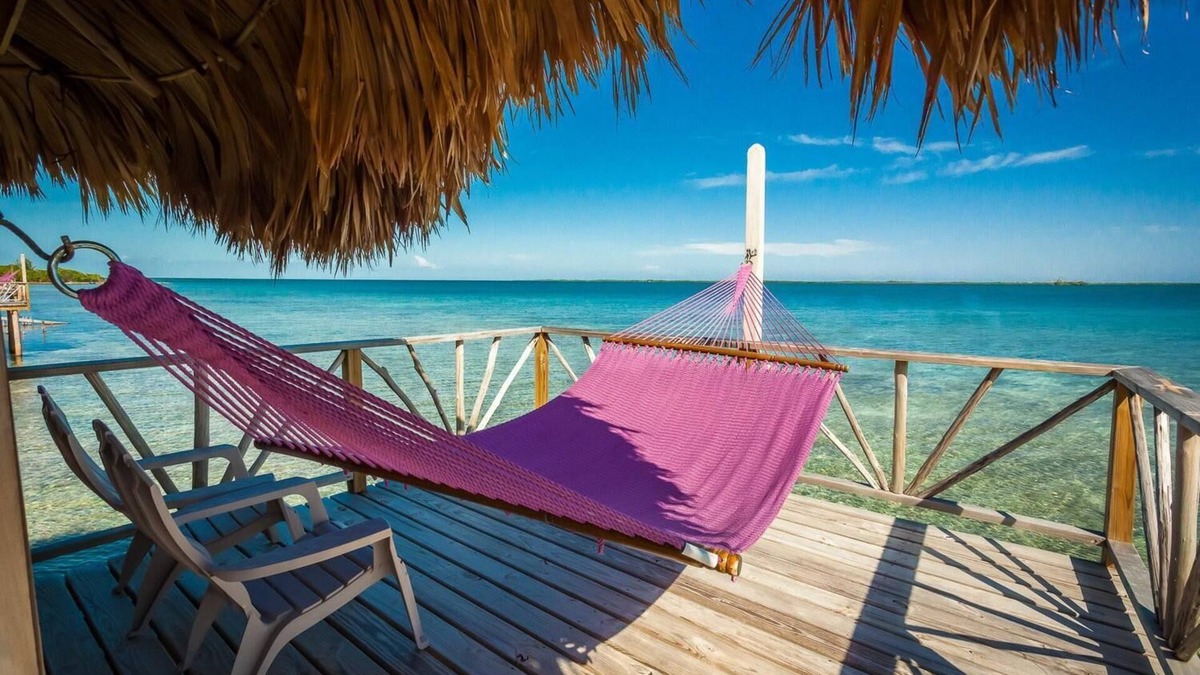 Thatch Caye Resort | Overwater Bungalow w/Private Patio & Incredible Ocean Views
