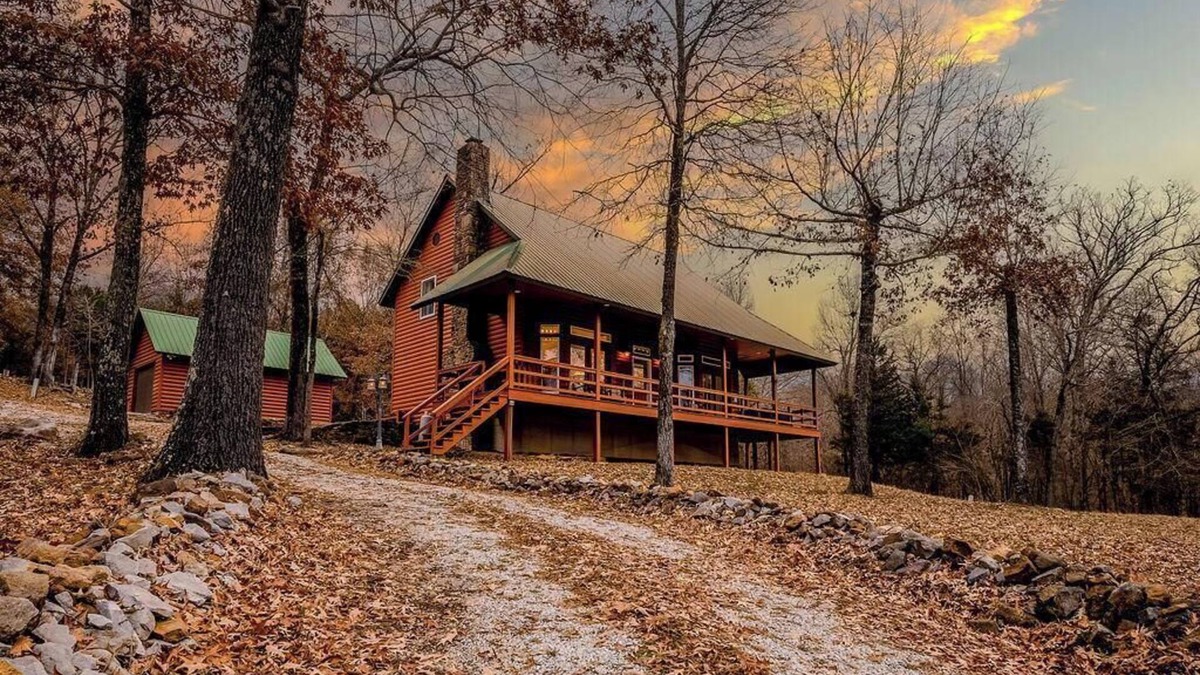 Jasper House | Ozark beauty w/HotTub, GameRm, Firepit; Trampoline VIEWS!