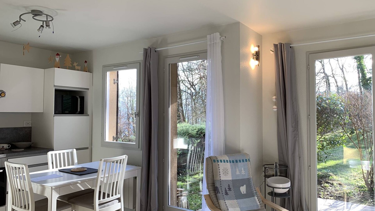 Montbonnot-Saint-Martin Apartment | #P0 | Le Montbonnot 🌿| Luminous T2 | Garden - Terrace