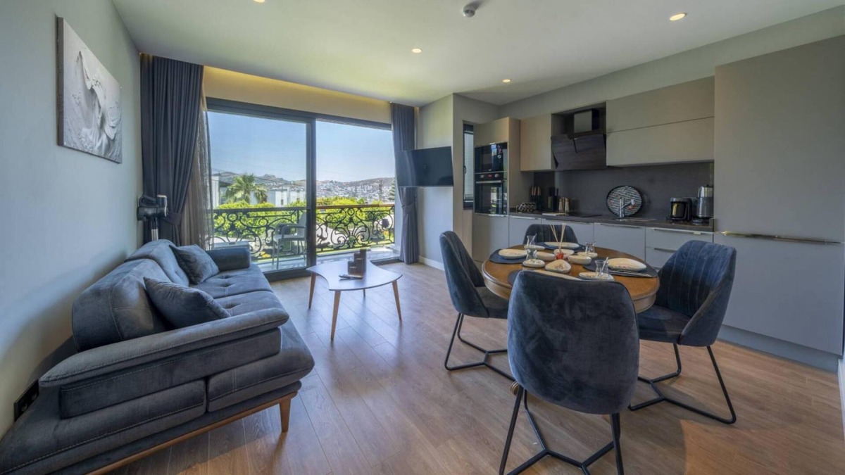 Gundogan Apartment | P2335 in Bodrum with 2 bedrooms and 2 bathrooms