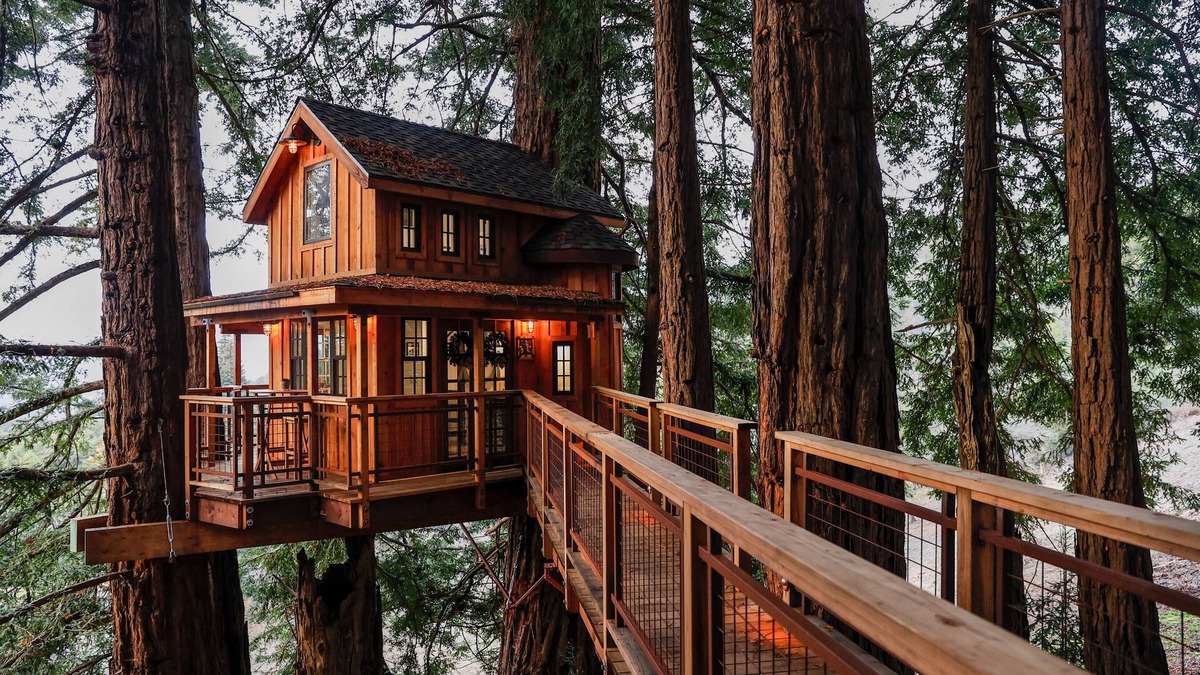 Watsonville Cabin | Pacific View Treehouse