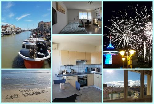 Palavas-les-Flots Apartment | Palavas Beau studio avec Parking Climatisation