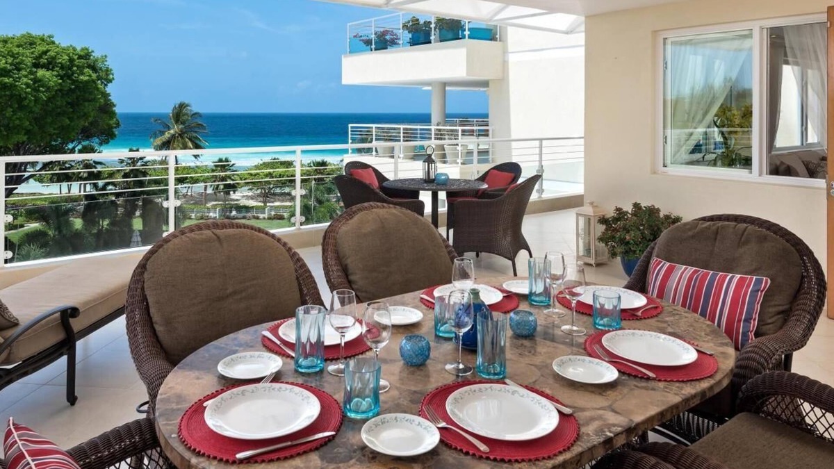 Saint Matthias Villa | Palm Beach 509 | Beach Front - Located in Fabulous Christ Church with House Cleaning Included