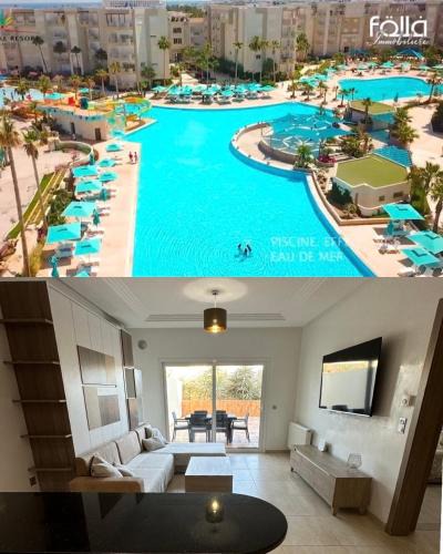Monastir Apartment | Palm Lake Resort - Appartement terrasse