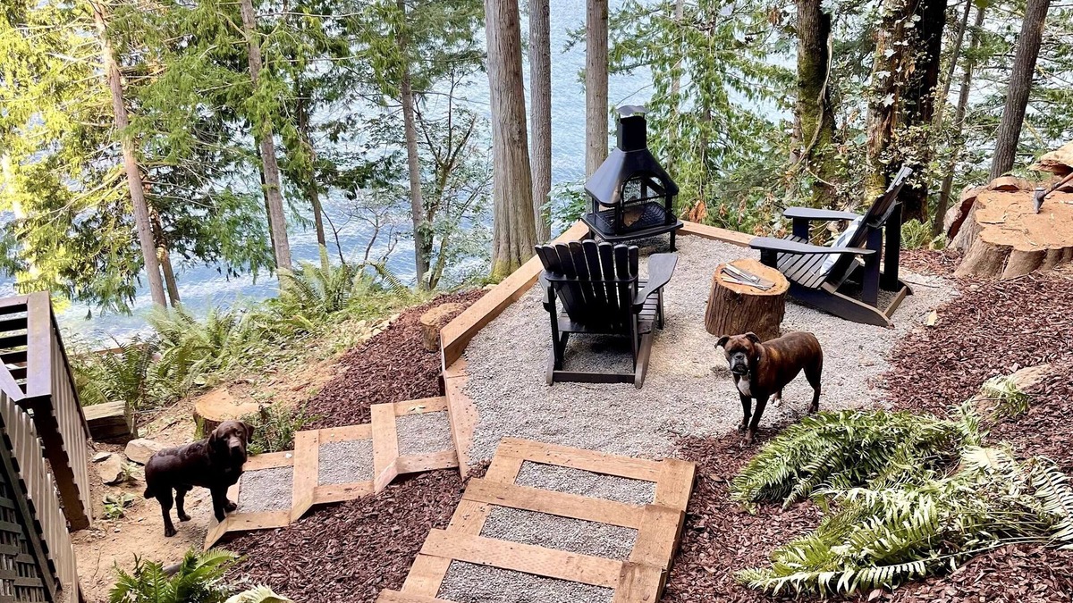Sudden Valley House | Panoramic Lake View Living with Hot Tub! Pet Friendly!
