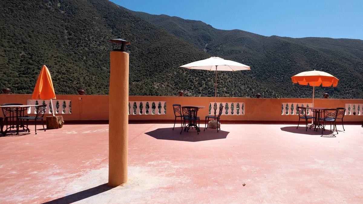 Ouirgane Hotel | Panoramic view at the mountain