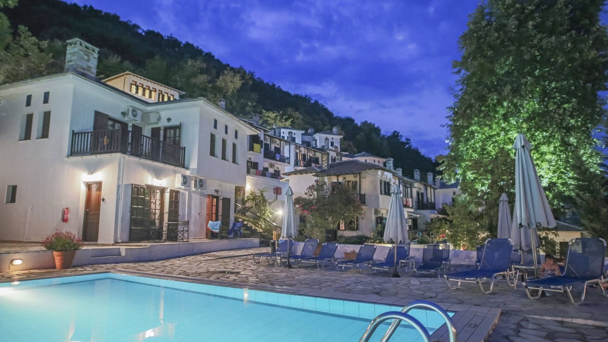 Zagora-Mouresi Hotel | Panoramic view of the Aegean sea