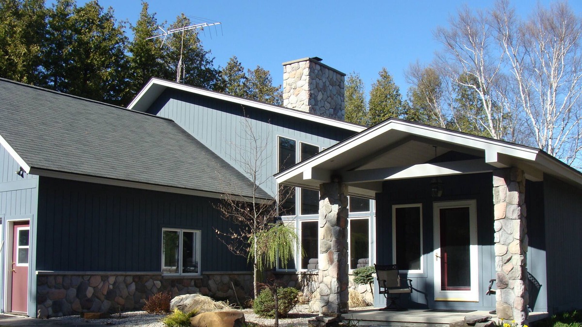 Alpena House | Panoramic views of Long Lake!