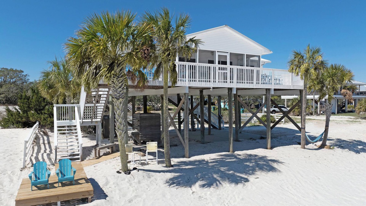 Alligator Point House | Paradise Found ~ Direct Beachfront Florida Oasis ~ Top 1% Home in the Country