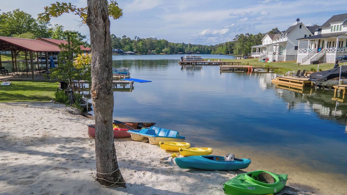 Dadeville House | Paradise on Lake Martin! Water front, Great Boathouse, Sandy Beach, Decks, Views