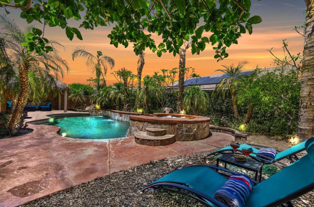 Coachella House | Paradise private resort with waterfall pool