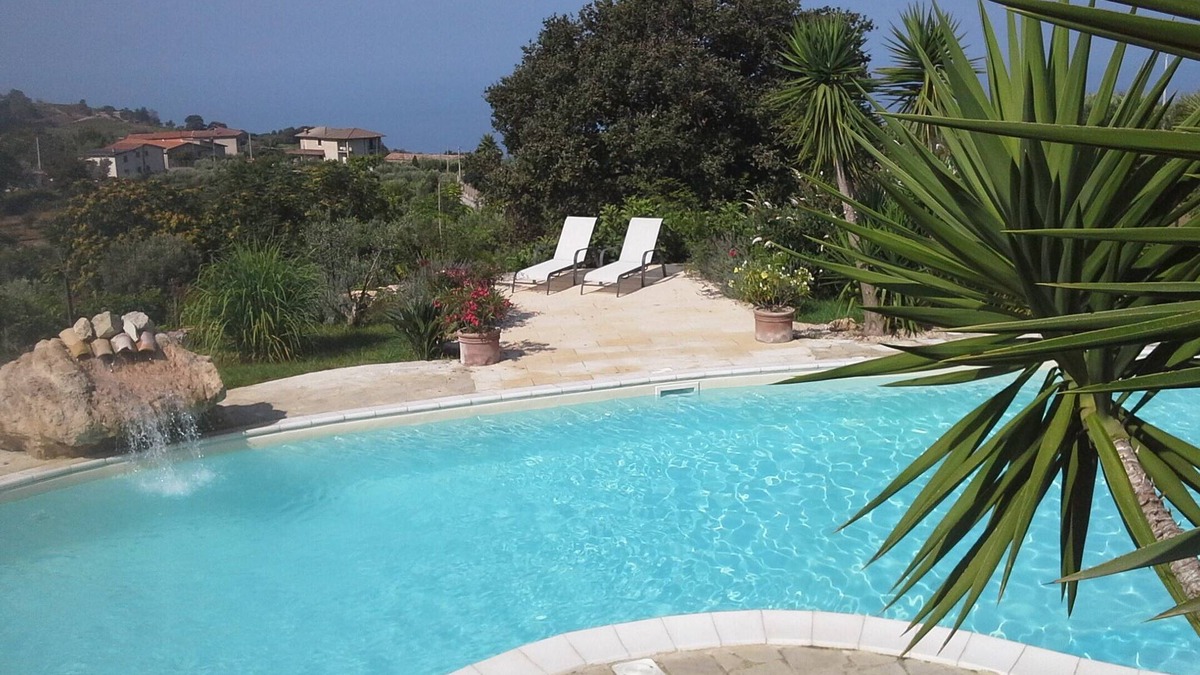 San Lucido Villa | Paradise Villa " CHRISTINA GIORGIA "sea view with beautiful swimming pool