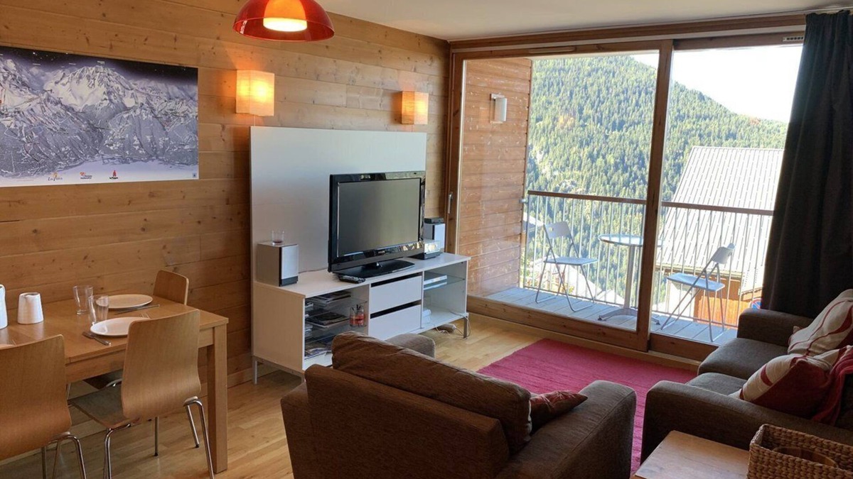Plan Peisey Apartment | Paradiski ski in ski out plan peisey
