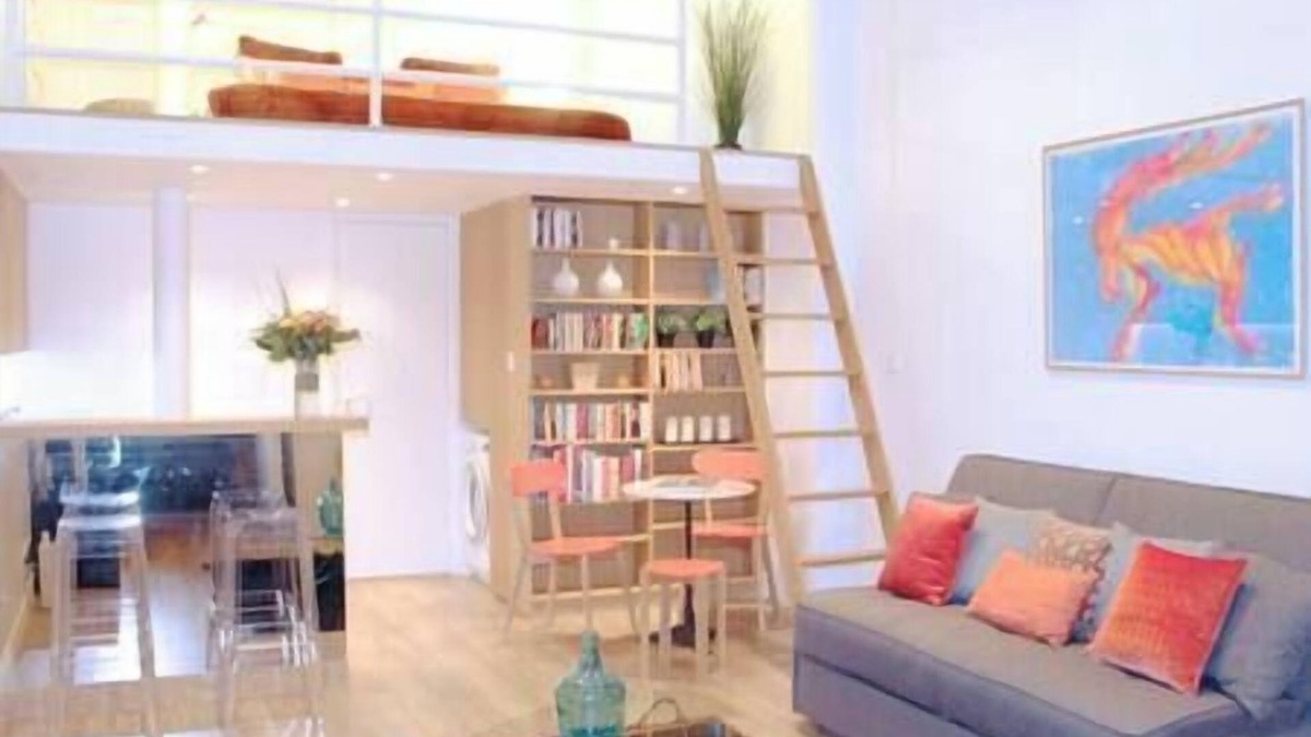 Saint-Merri Apartment | Paris Live, 1 BR/1 BA, 4 people, 430 sq ft