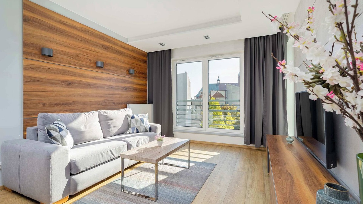 West Pomeranian Voivodeship Apartment | Park Apartment Mariacka 6 | Apartment | Balcony