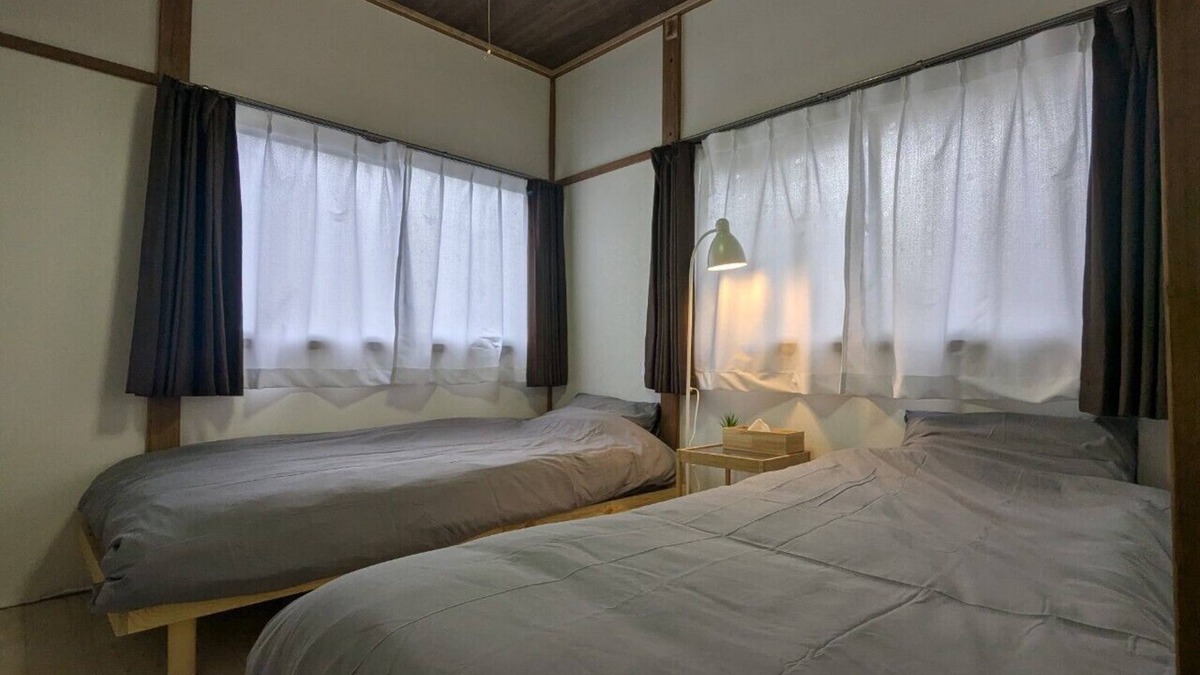 Harunako Onsen House | Parking available! Private ryokan for large groups staying without meals: Shunsatsu Shuyu~SHIKI~ (Japanese only)