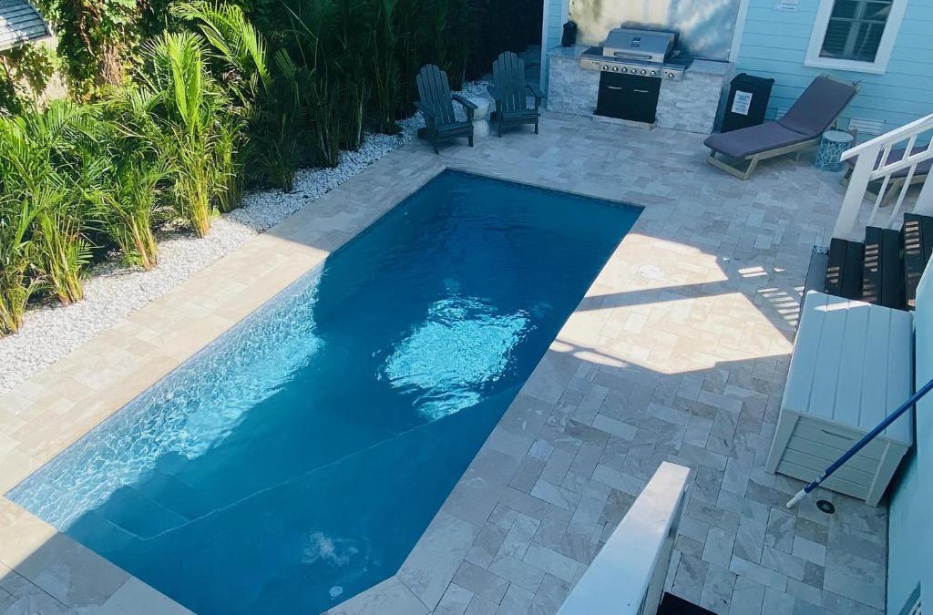 Pass-a-Grille House | Pass-A-Grille Key West Style Guest House Pool BBQ