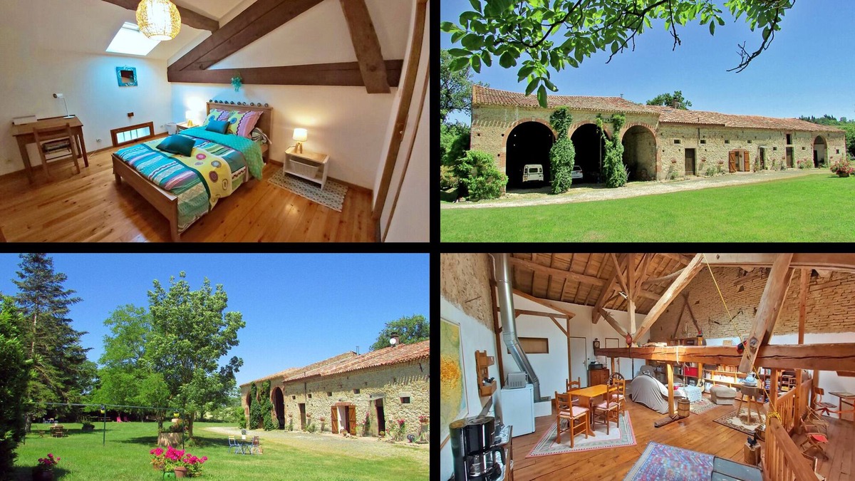 Calmont Bed & Breakfast | Pastel: furnished room between Toulouse and Carcassonne