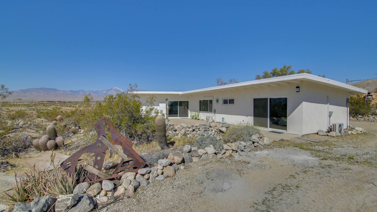 Desert Hot Springs House | Patio & Views: Eccentric Desert Hot Springs Home