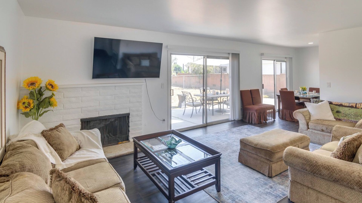 Lake View Terrace House | Patio & Yard: LA Area Home Near Hospitals