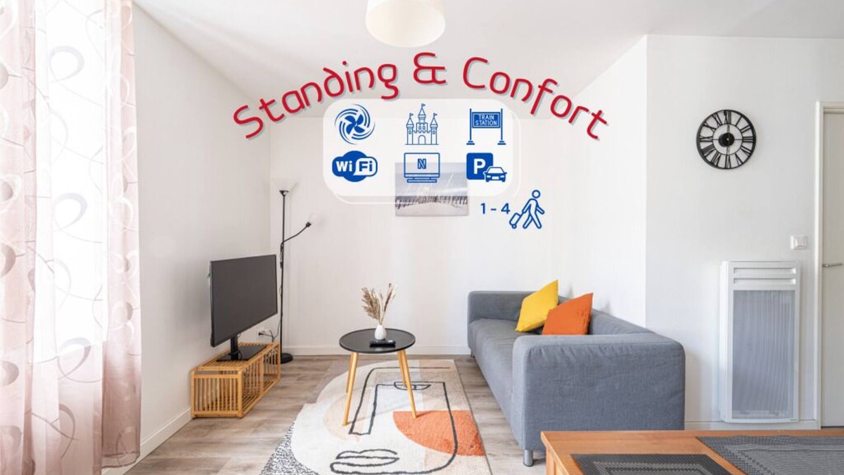 Centre Ville Apartment | Pau Standing & Confort, your haven of peace