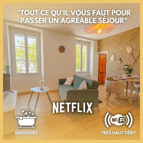 La Celle-sous-Gouzon Apartment | Pauillac côté confort 2pièces face à la Gironde