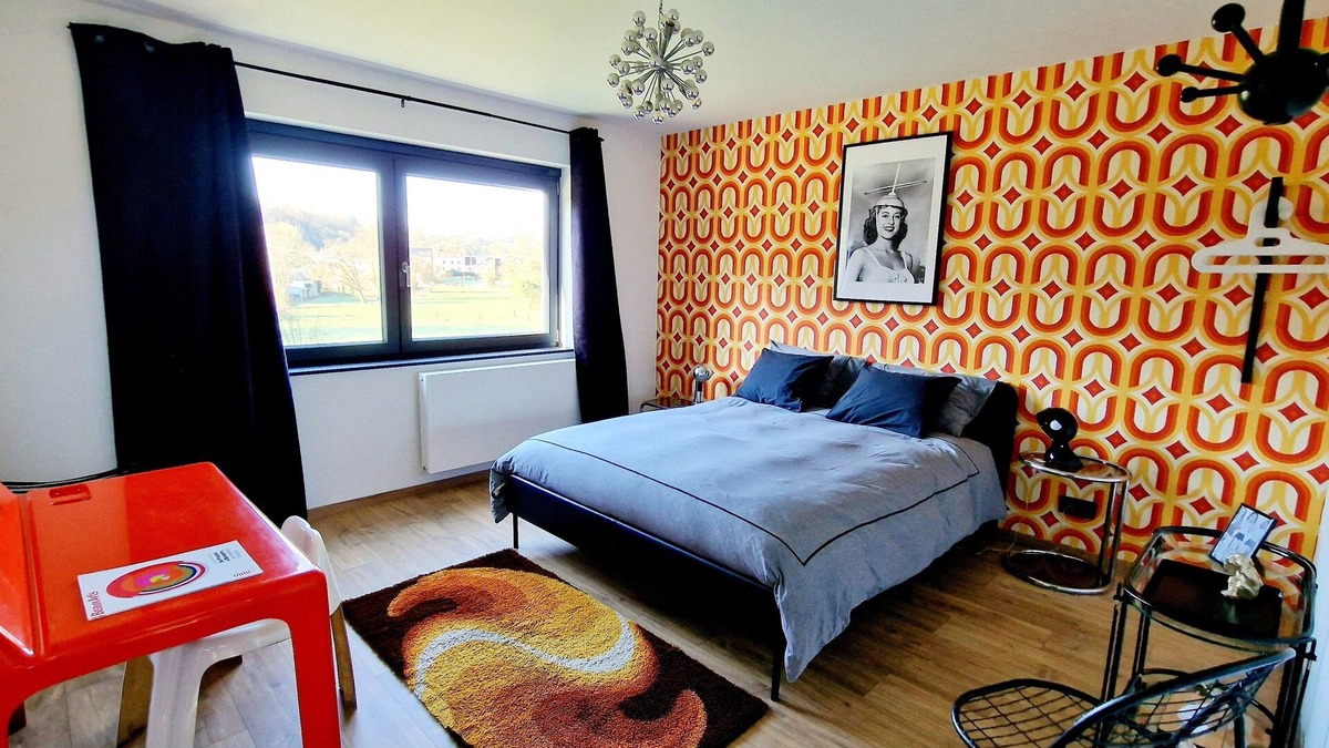 Esneux House | Paulette à bicyclette, vintage home with river view
