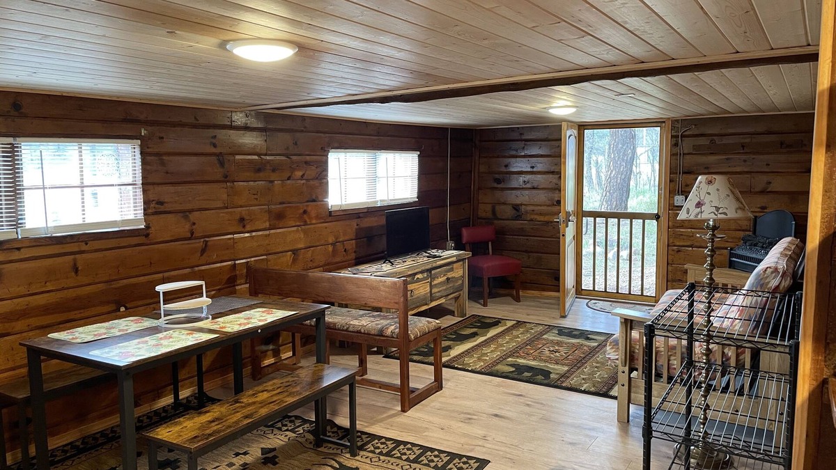 El Porvenir Cabin | Pavilion Cabin - El Porvenir Cabins - Hermits Peak