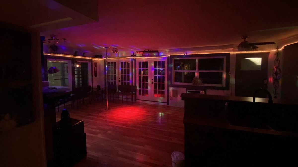 Willow Meadows/Willowbend Area Condo | Pavilion with huge deck private event space birthday music dancing