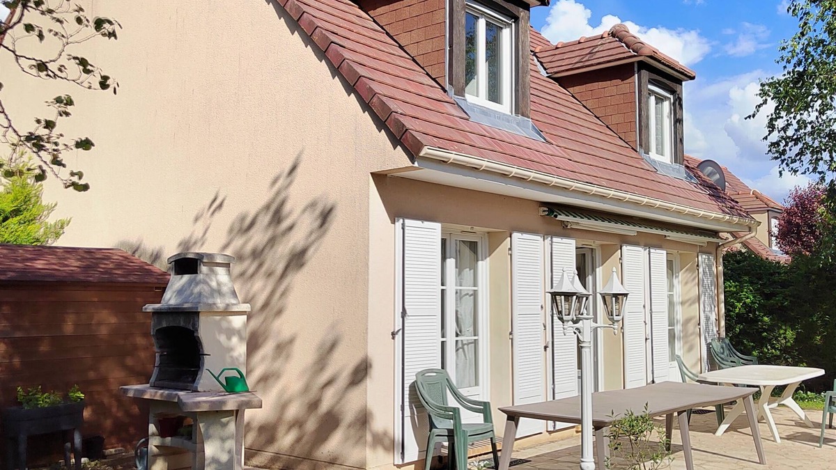 Vernouillet Cabin | Pavillon100m2 Avec Jardin . Location Pour J.O