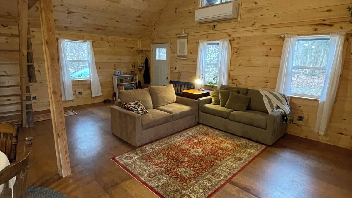 Cold Brook Cabin | Peace and quiet in a fully equipped cabin nestled in the woods of the ADKs.