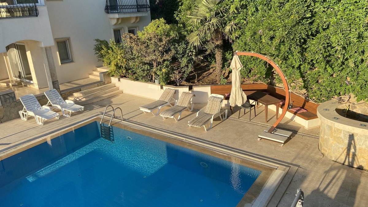 Yalikavak Villa | Peace and quiet, sea and mountain views, plenty of space and complete privacy