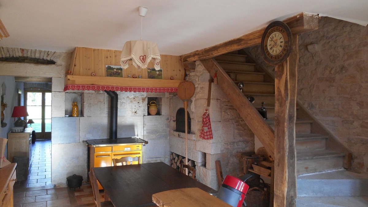 Saugeot Ski Chalet | Peace and space for this magnificent renovated farmhouse.