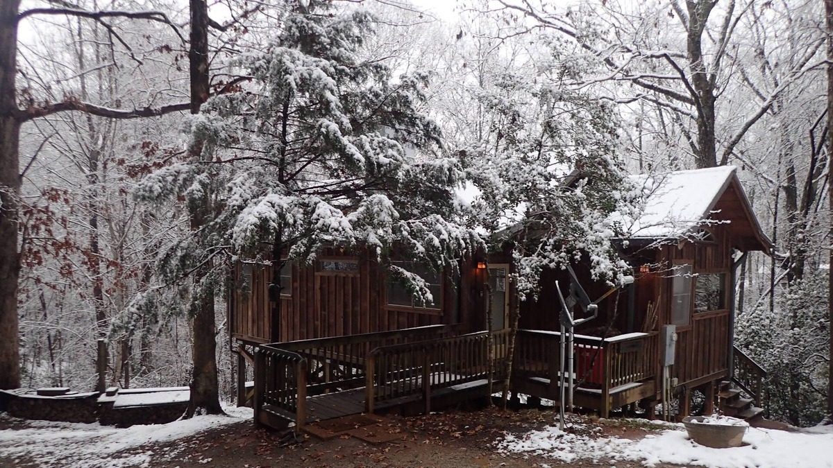 Easley Cabin | Peace-in-the-Forest Retreat - Singles, Couples, Artists, Forest Lovers