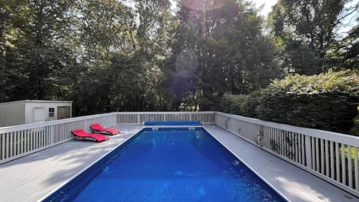 Center Moriches House | Peaceful 3 BR with a pool near the beach!