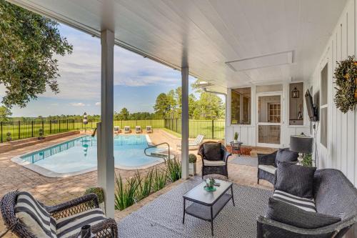 Fowlstown Villa | Peaceful 85-Acre Property Thomasville Retreat