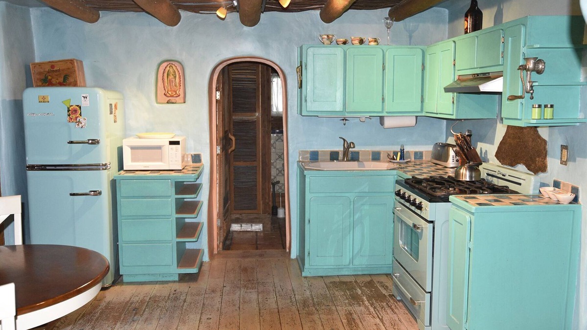 Arroyo Seco House | Peaceful Adobe w Jacuzzi, Walk To Arroyo Seco, Pets Welcome