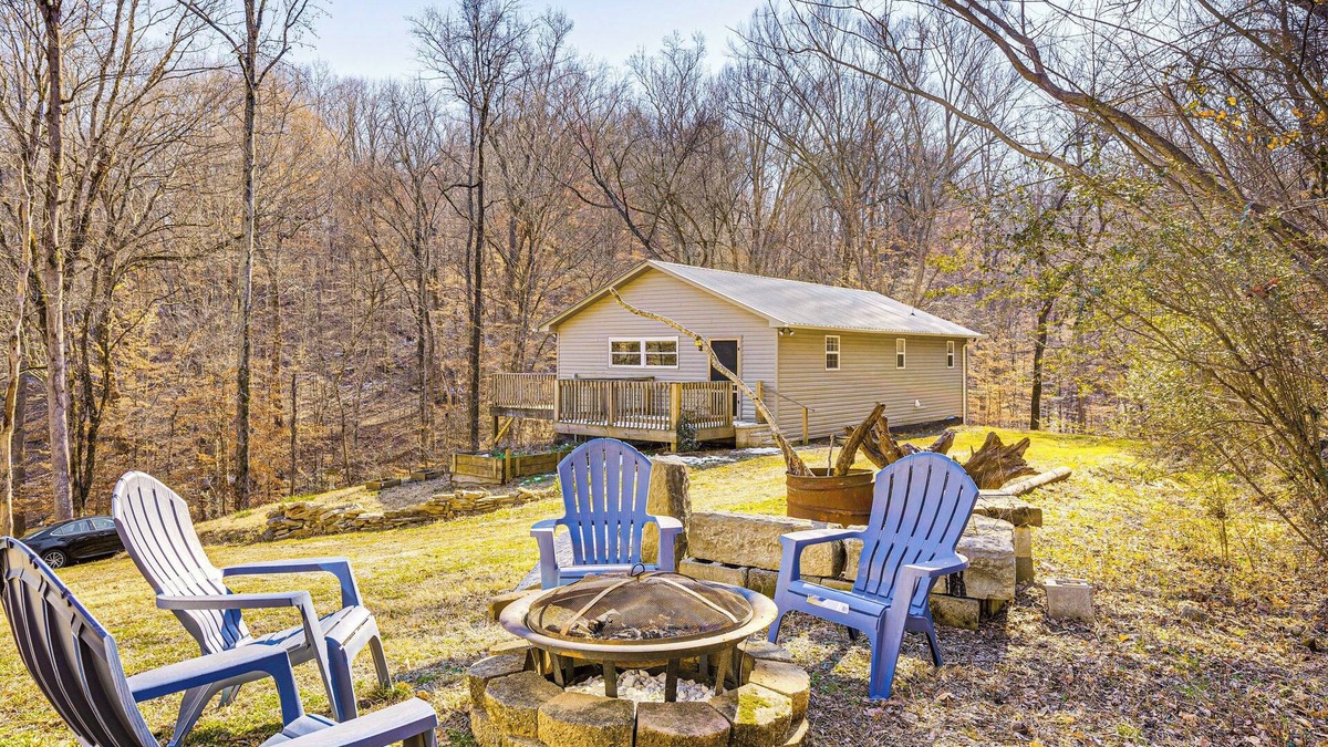 Ardmore Cabin | Peaceful Cabin at Lake Logan w/Spacious Yard!