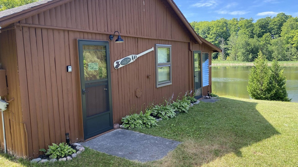 Cheboygan Cabin | Peaceful cabin with Black River frontage in Northern Michigan!