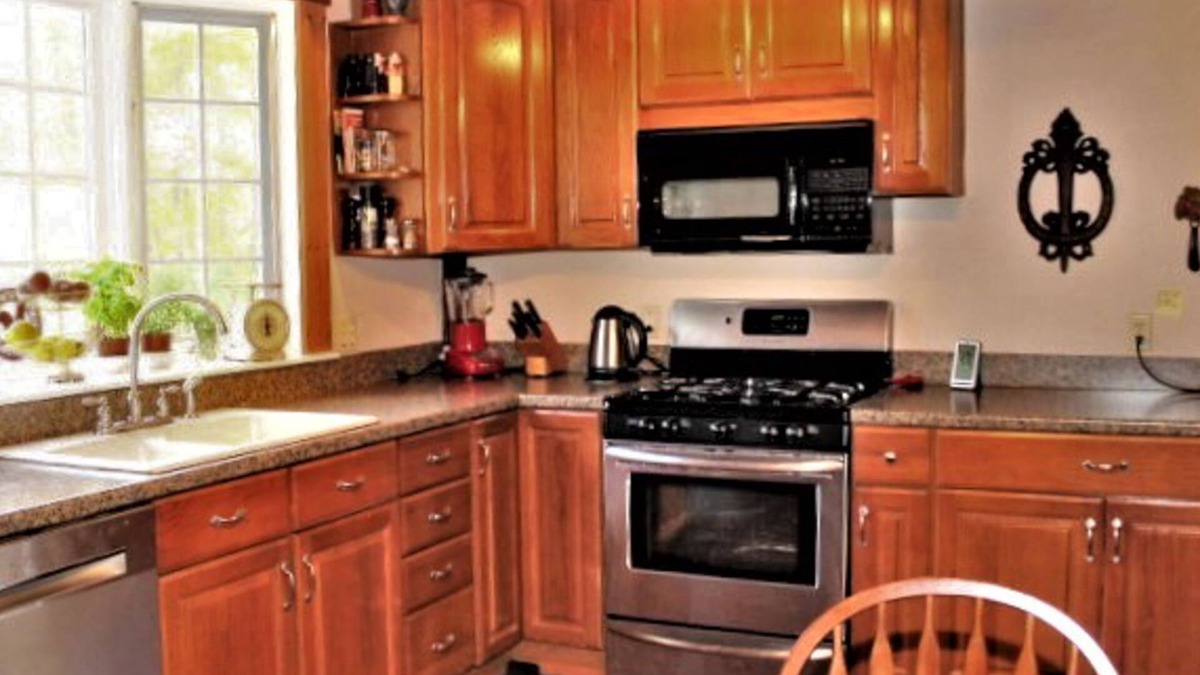 Laconia House | Peaceful dog-friendly home with private pool, patio, pool table, gas grill & W/D