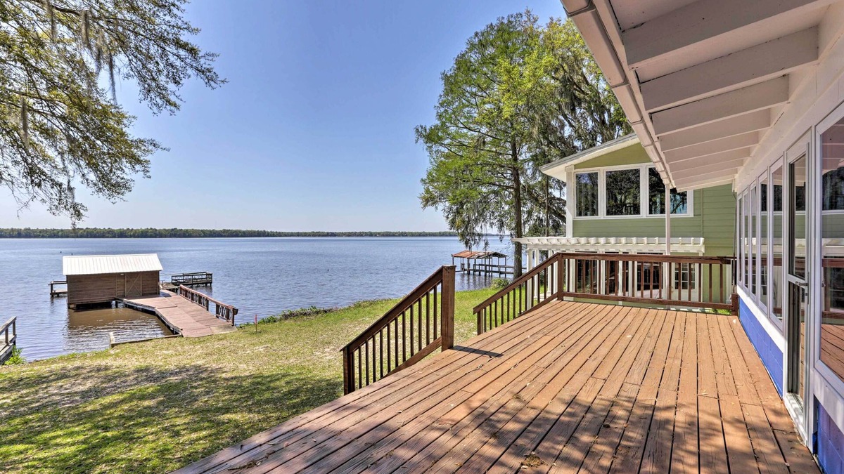 Quincy Cottage | Peaceful Escape w/Boat Dock on Lake Talquin!